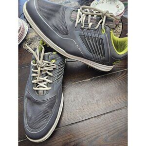 FootJoy Fury Golf Shoes Gray Green Waterproof Spikes Spiked 51102 Women's 11.5